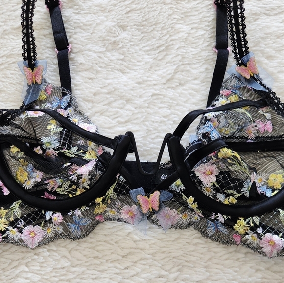 New!For Love and Lemons Elektra Underwire Bra - Picture 8 of 16